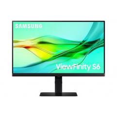 Samsung ViewFinity S6 (S60UD) 24&quot; IPS LED 2560x1440 Mega DCR 5ms 350cd HDMI DP USB-C(90W) PIVOT cierny 100Hz